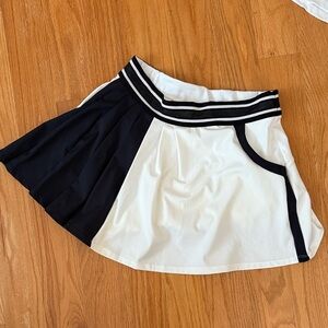 FP Movement by Free People Black and White Mini Skirt